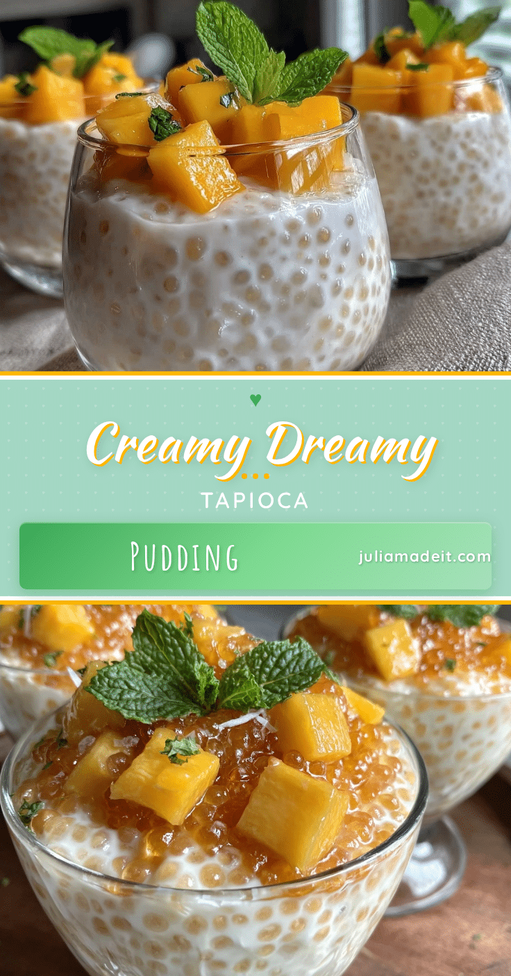 creamy tapioca pudding recipe