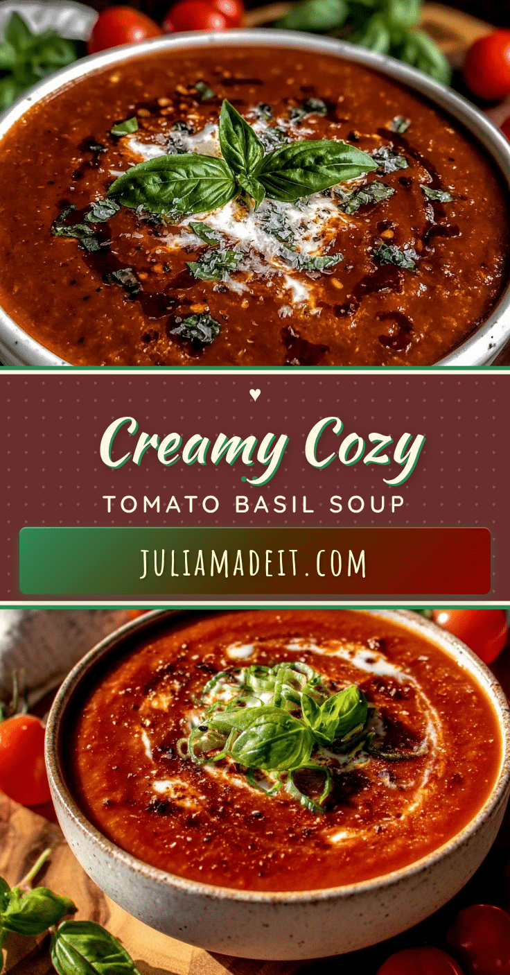 creamy tomato basil soup recipe