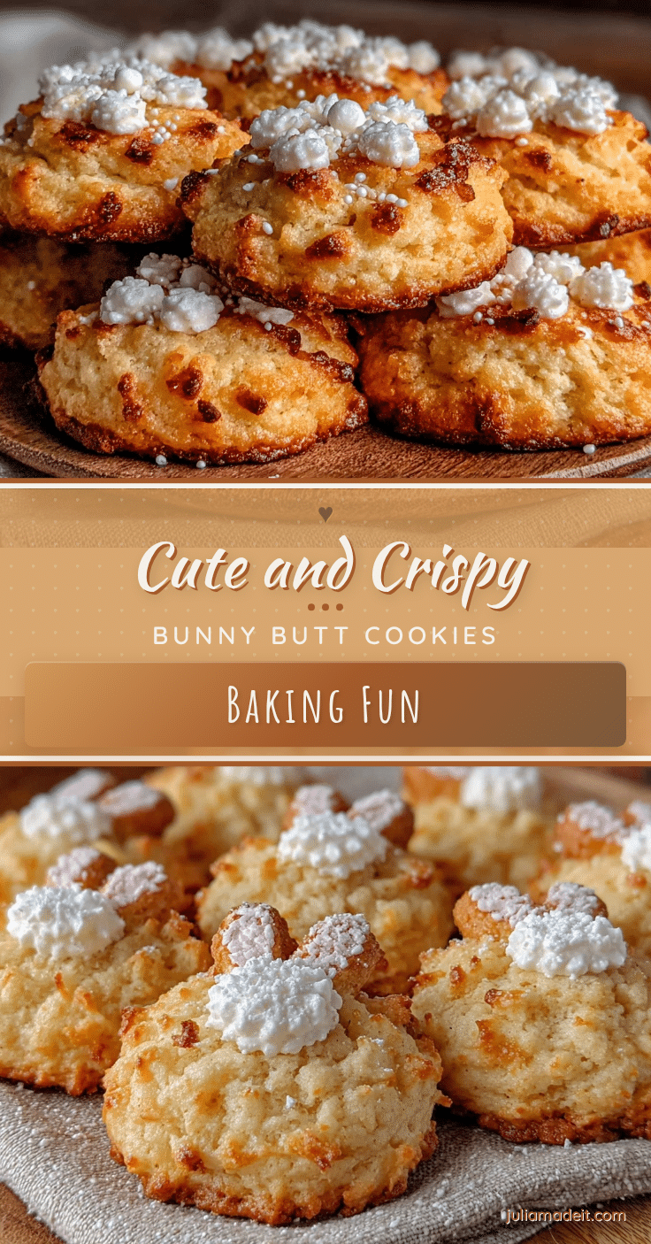crispy bunny butt cookies recipe