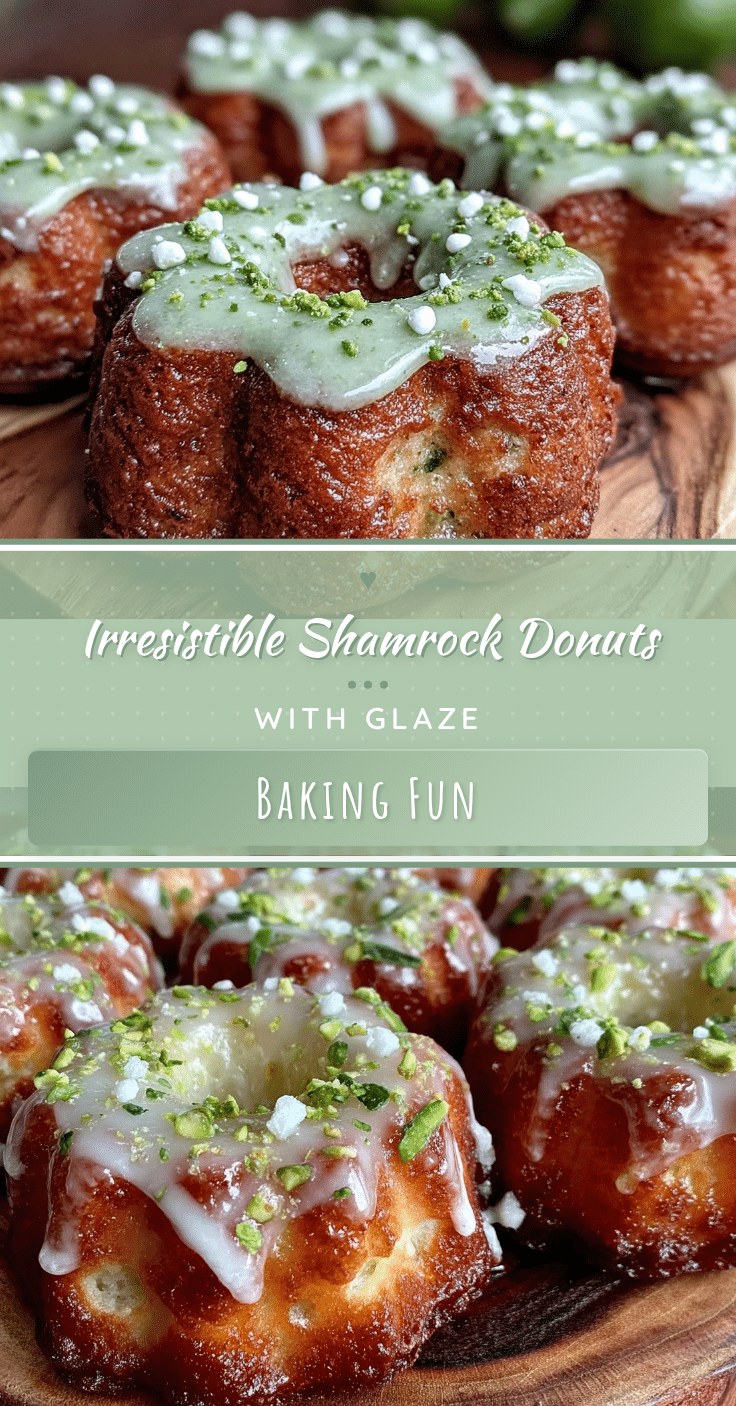 crispy shamrock donuts recipe