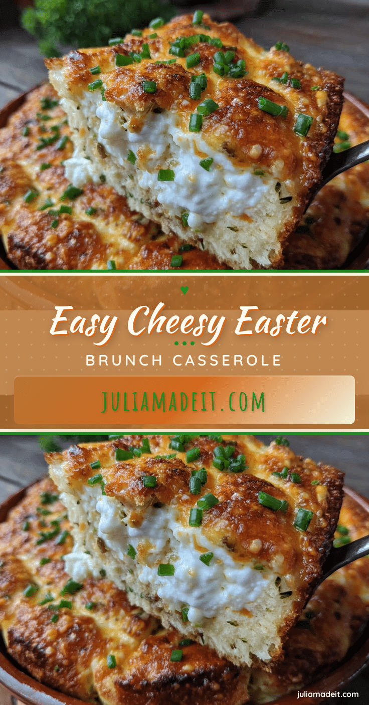 Easy Cheesy Easter Brunch Casserole recipe
