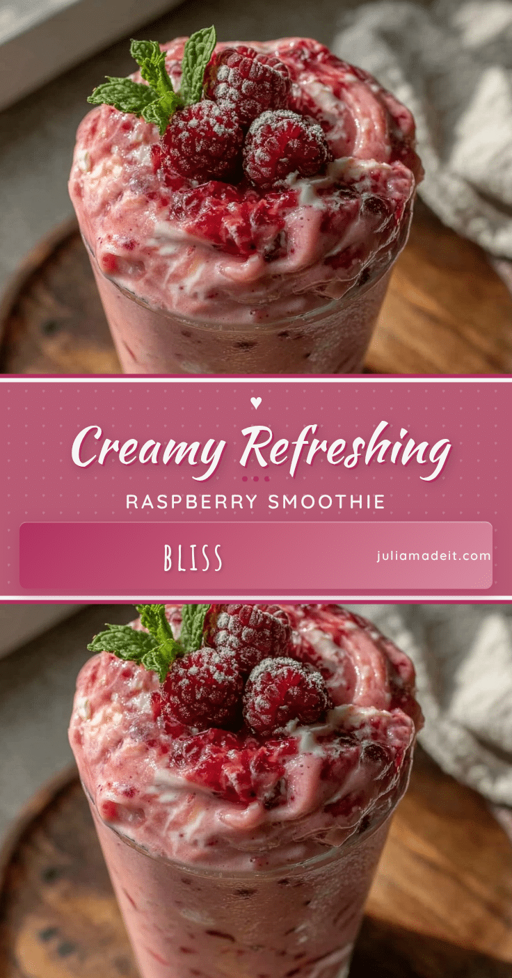fresh raspberry smoothie recipe