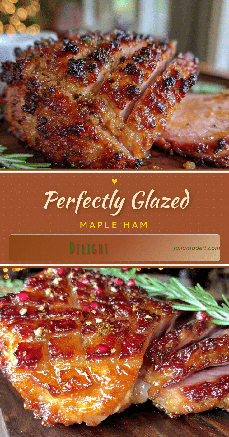 perfect maple glazed ham recipe