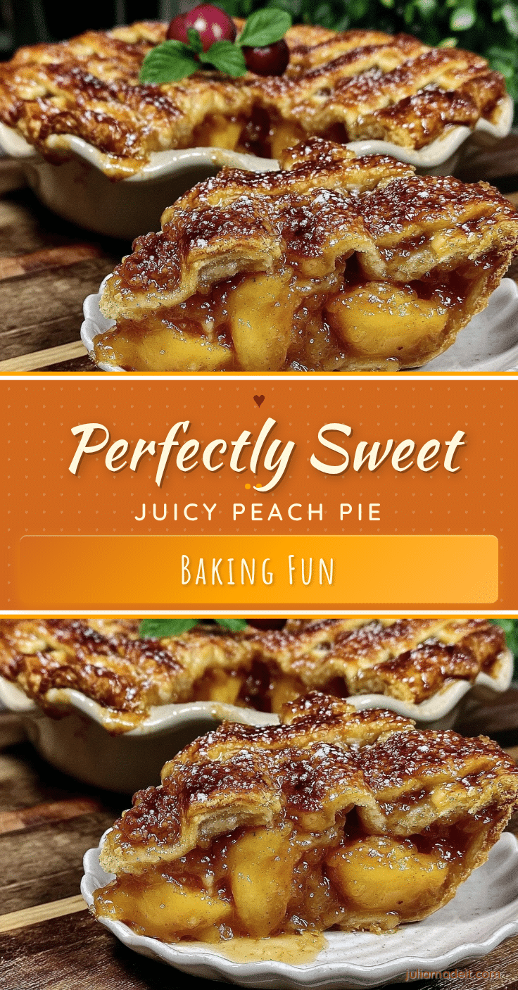 perfect peach pie recipe recipe
