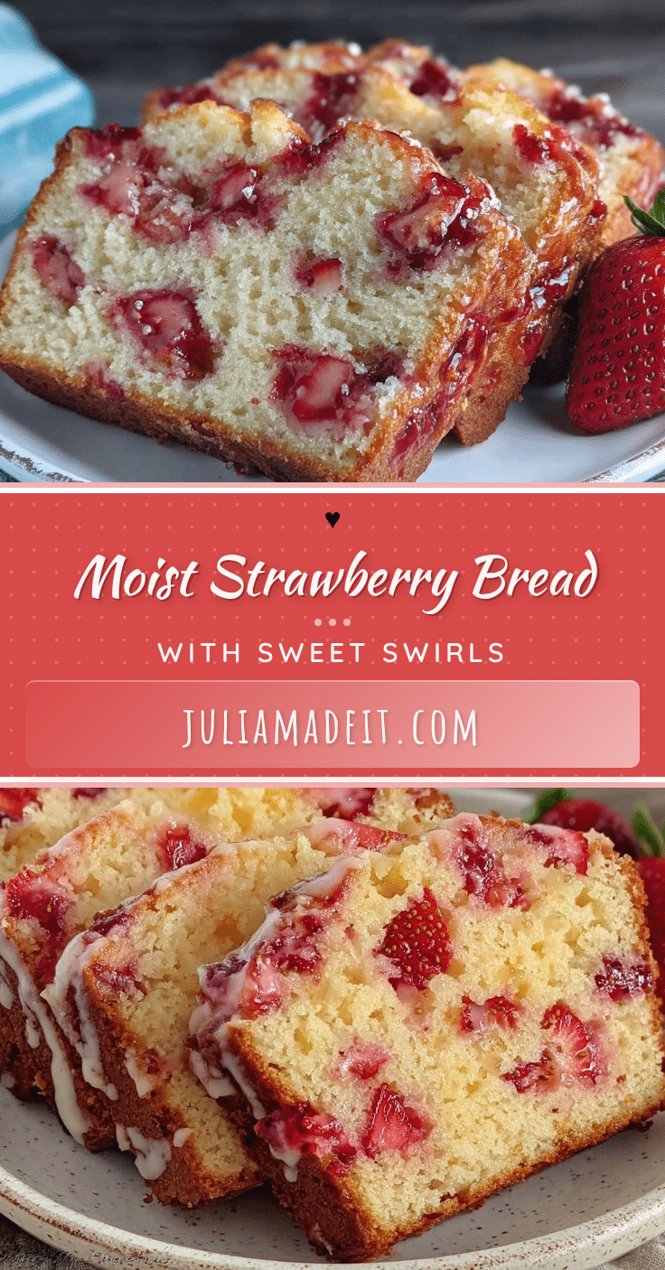 tender strawberry bread recipe