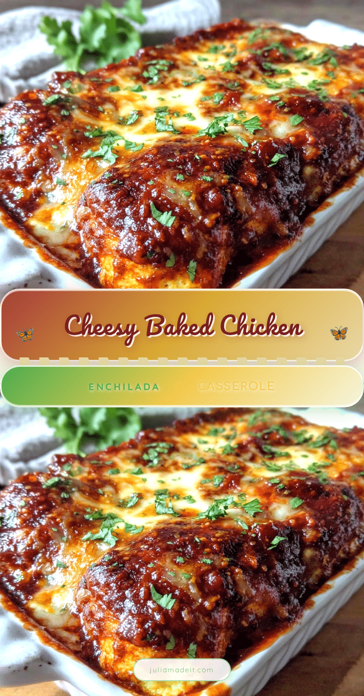 cheesy chicken enchilada casserole recipe