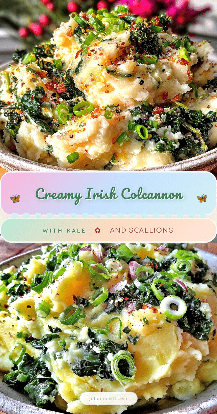 creamy Irish colcannon recipe