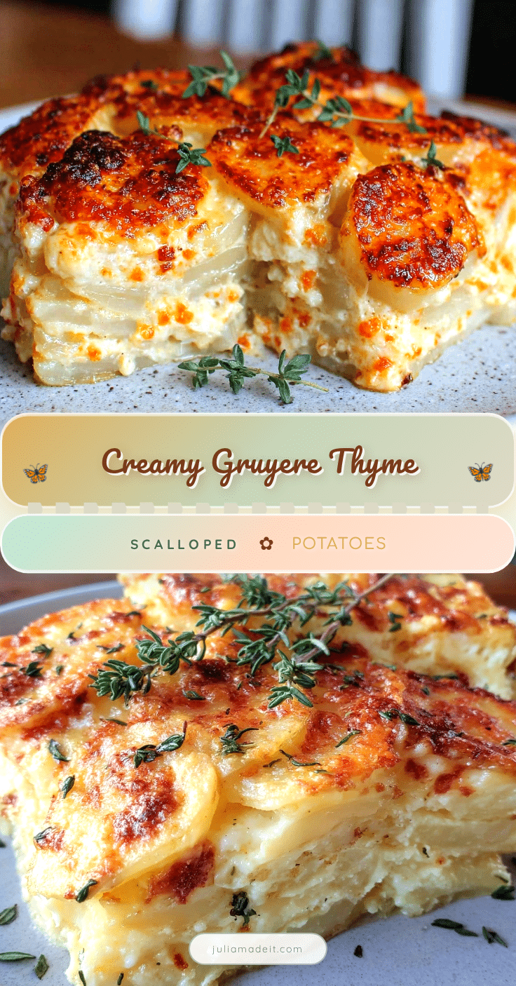 creamy scalloped potatoes recipe