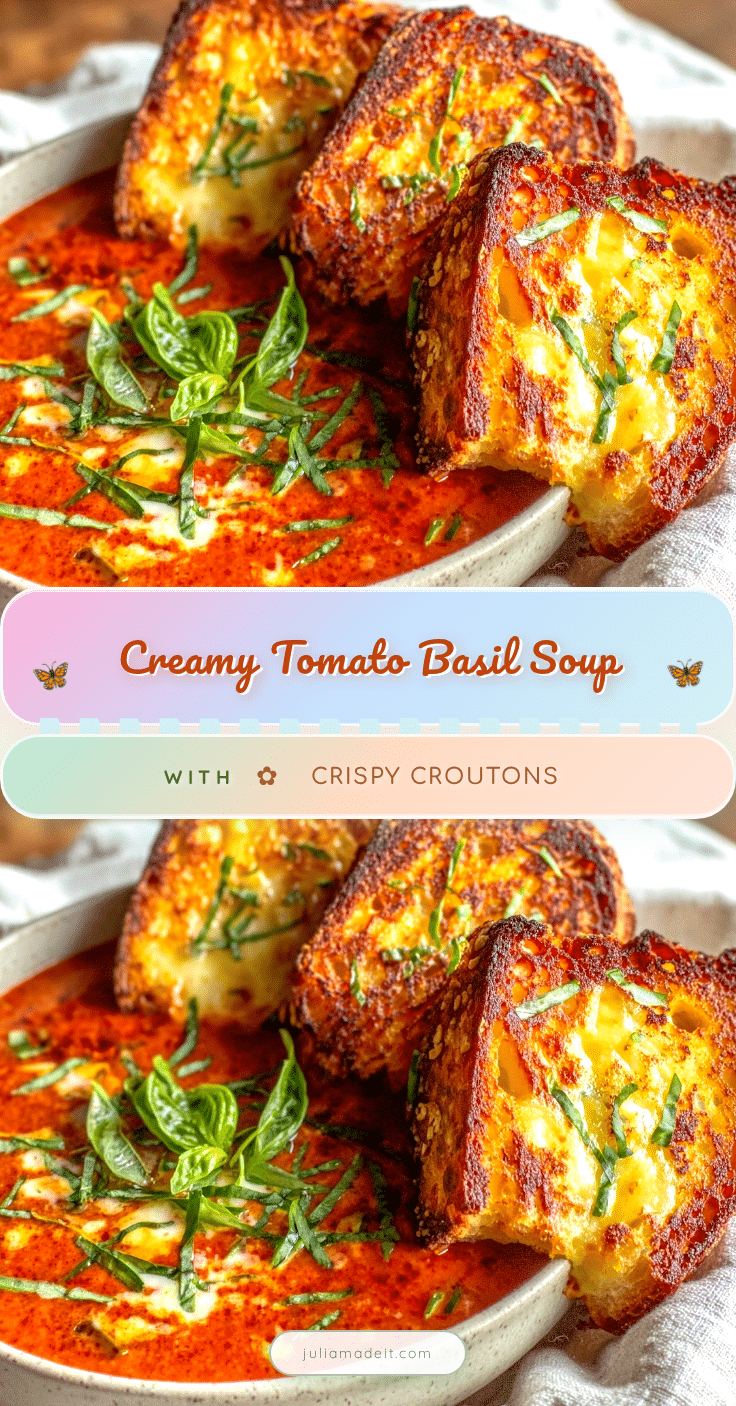 creamy tomato basil soup recipe