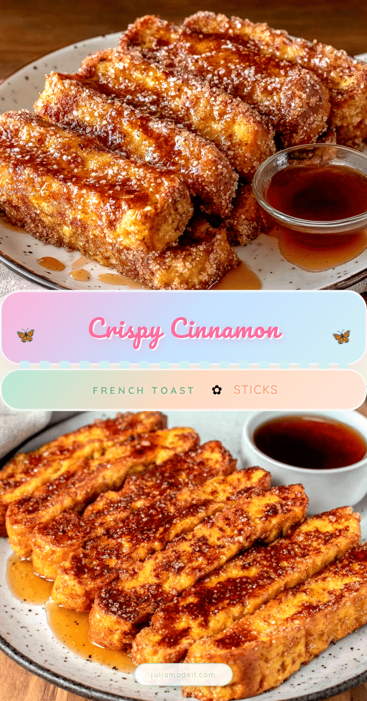 crispy cinnamon french toast sticks recipe