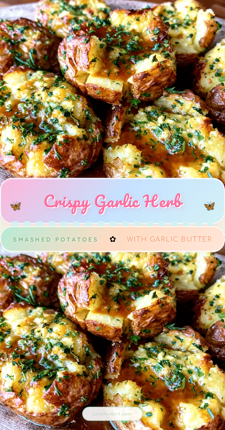 crispy smashed potatoes recipe