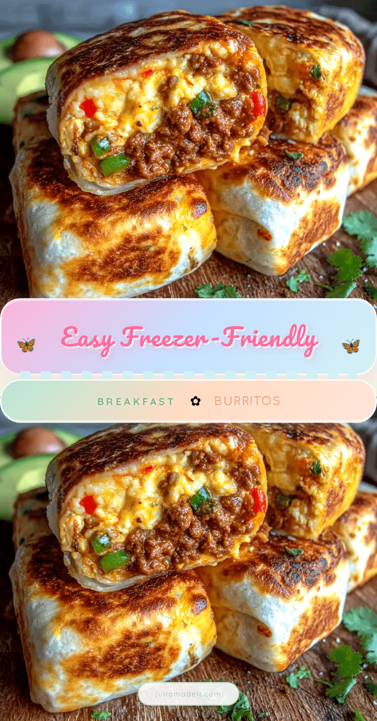 easy freezer-friendly breakfast burritos recipe