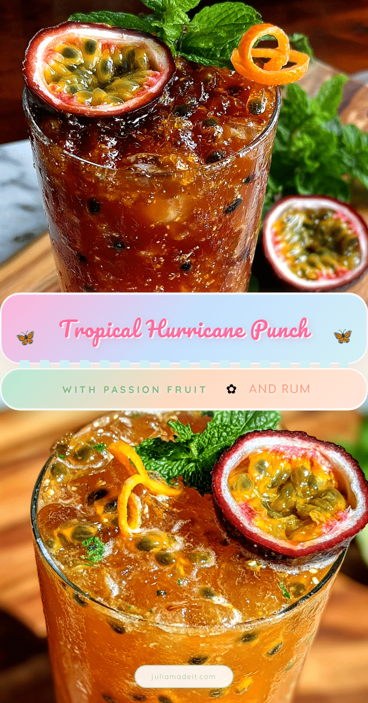 Flavorful Hurricane Punch recipe