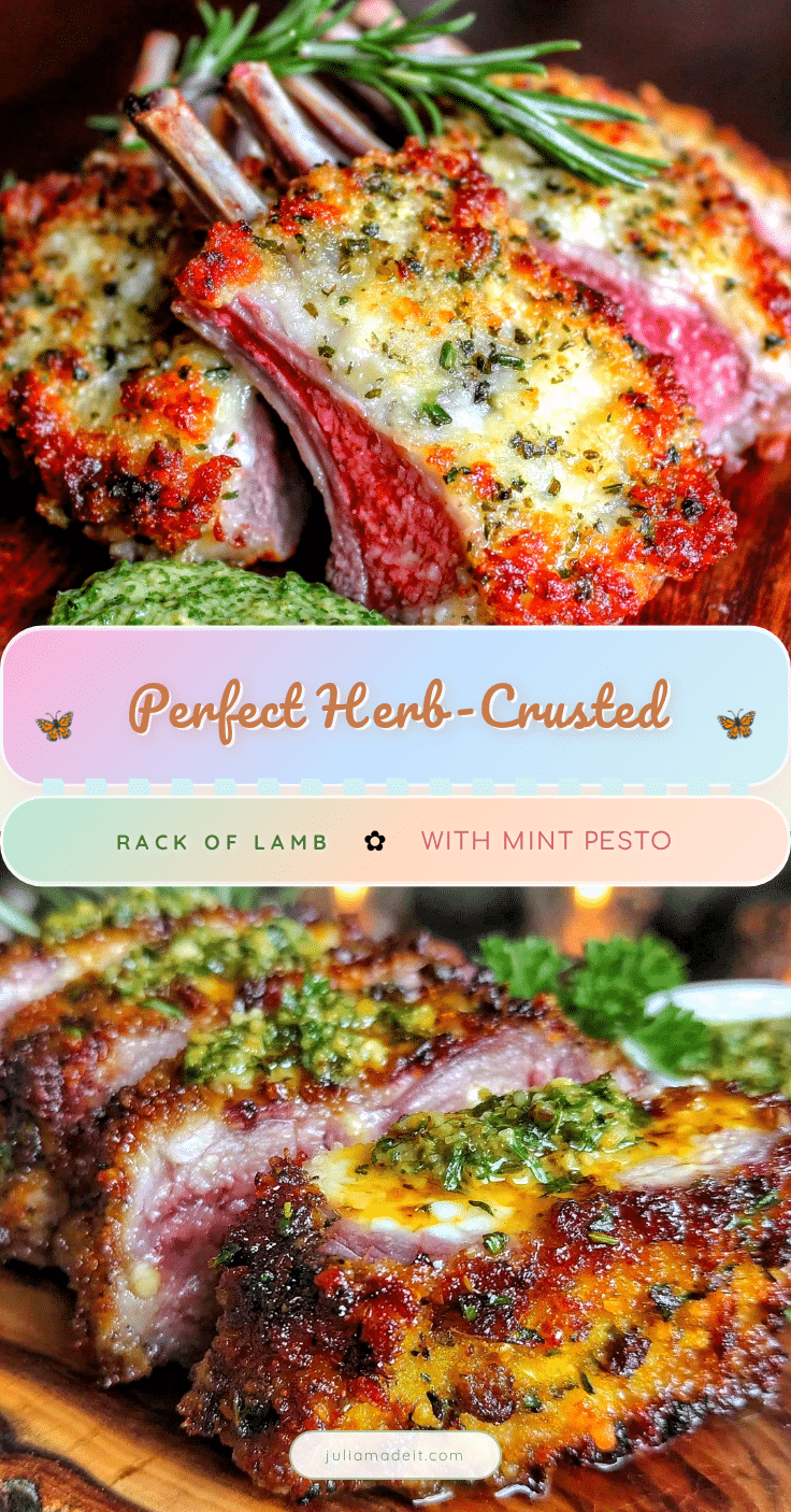 herb-crusted rack of lamb recipe