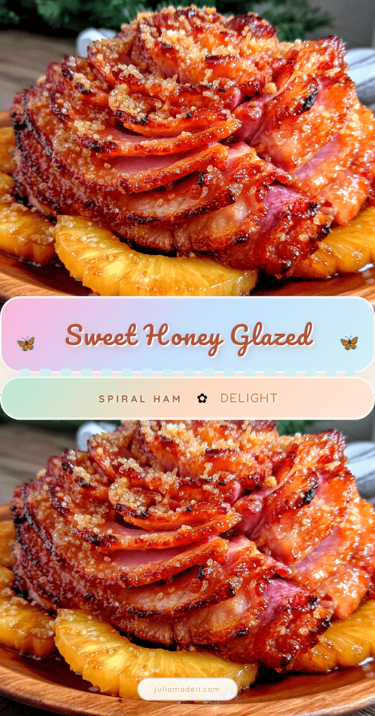 honey glazed spiral ham recipe