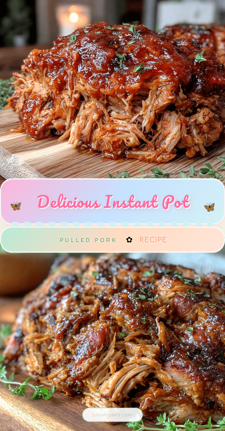 instant pot pulled pork recipe