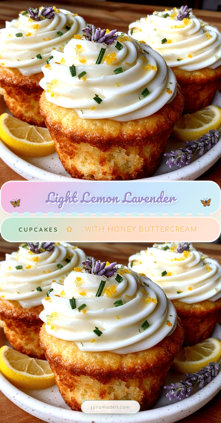 lemon lavender cupcakes recipe