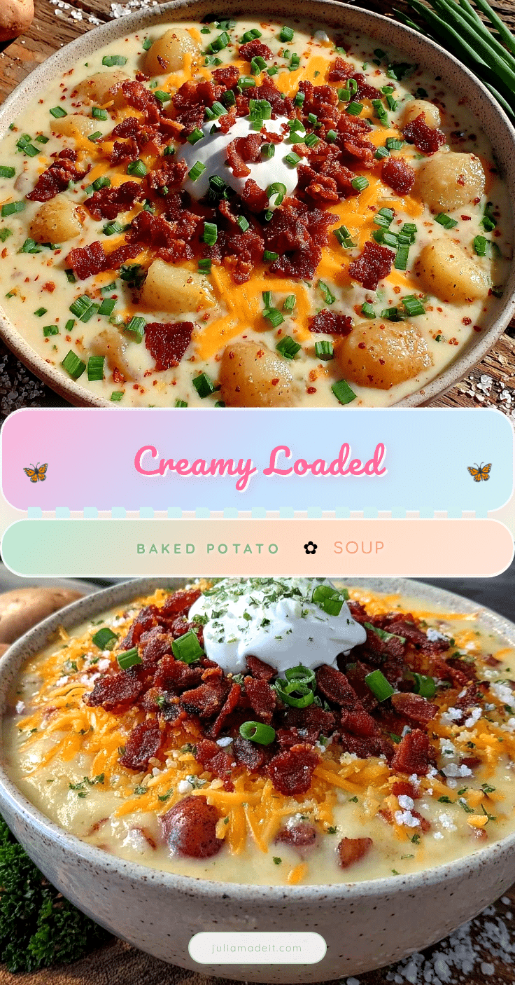 loaded baked potato soup recipe