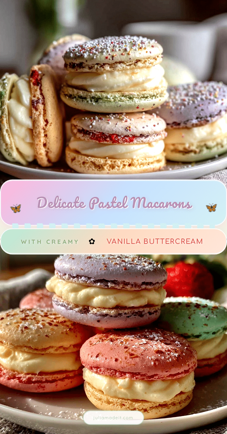 perfect pastel macarons recipe