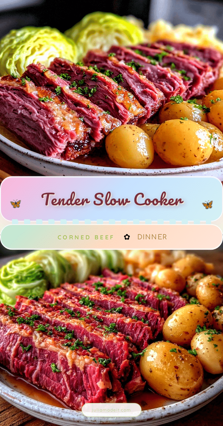 slow cooker corned beef recipe