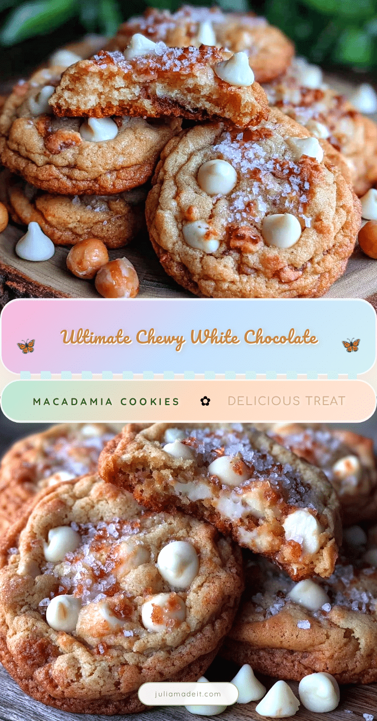 chewy white chocolate macadamia nut cookies recipe