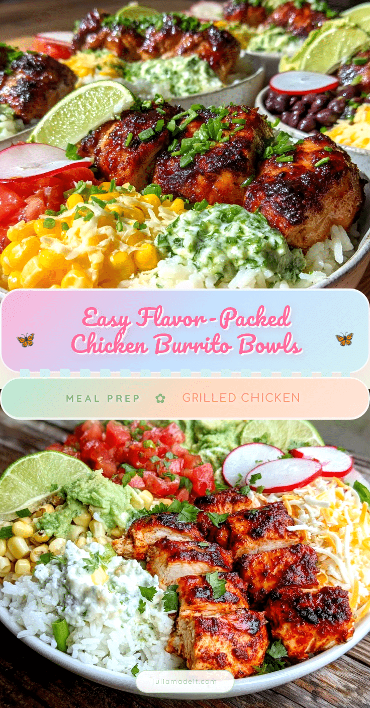 chicken burrito bowls recipe