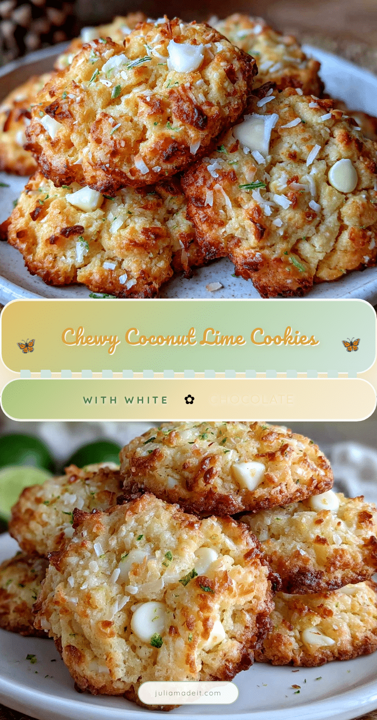 coconut lime cookies recipe