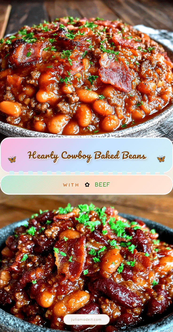 cowboy baked beans with ground beef recipe
