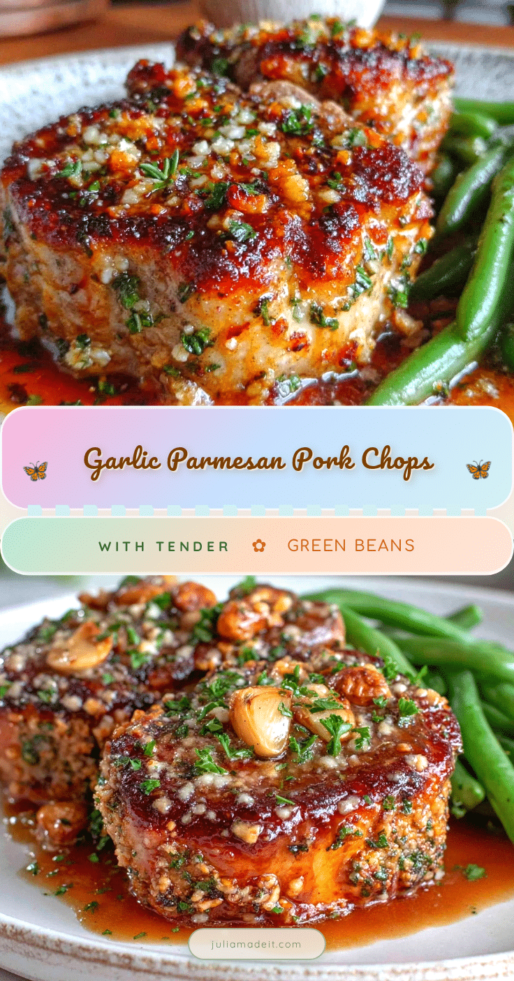 crispy garlic parmesan pork chops recipe