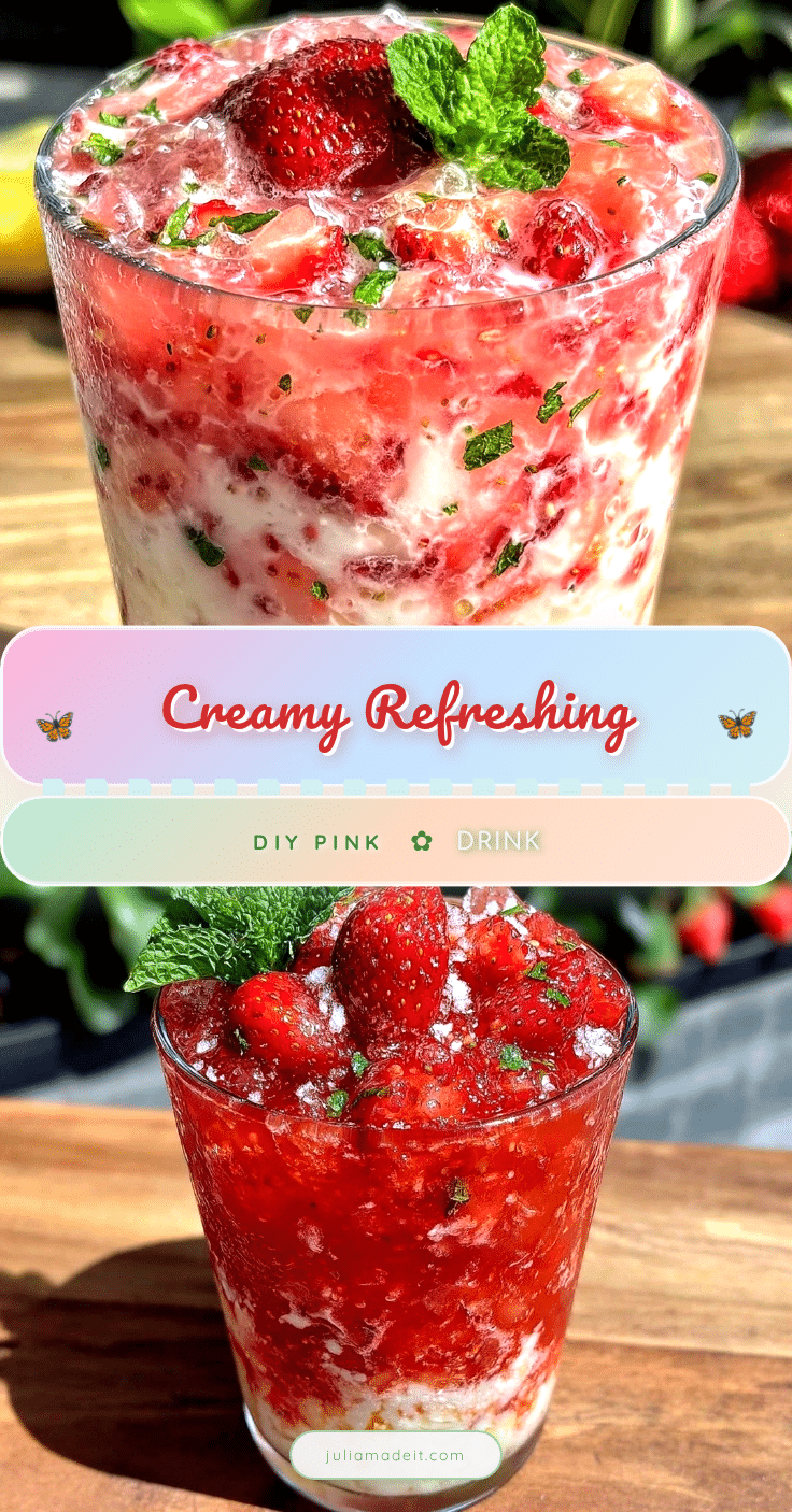 DIY pink drink recipe