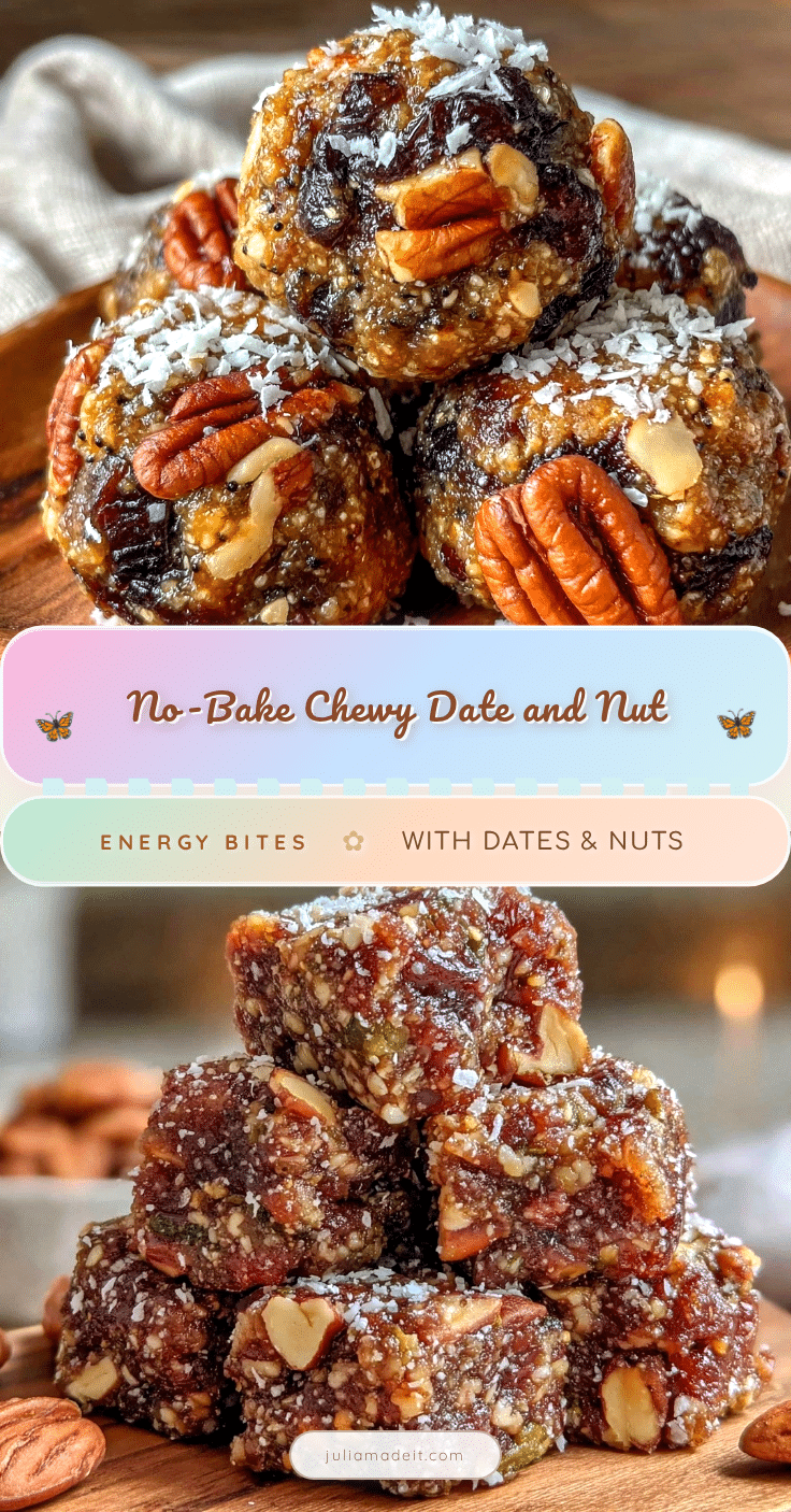 energy bites with dates and nuts recipe