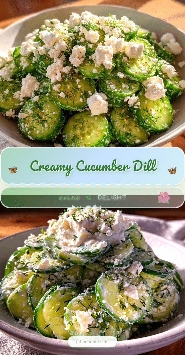 fresh cucumber dill salad recipe