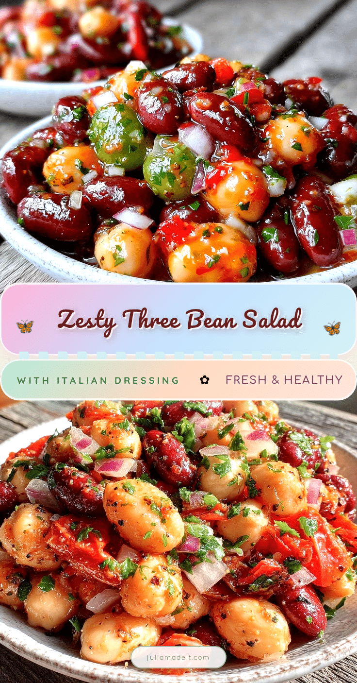 fresh three bean salad recipe