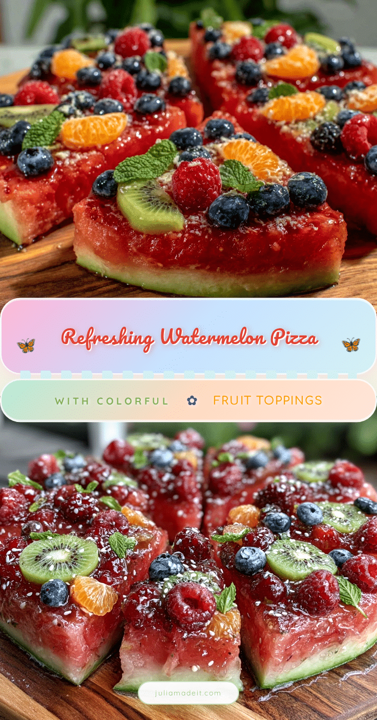 fresh watermelon pizza recipe recipe