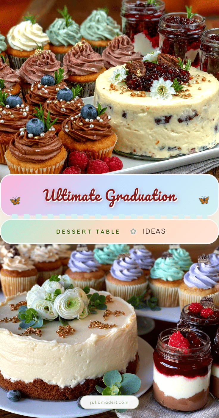 graduation dessert table recipe