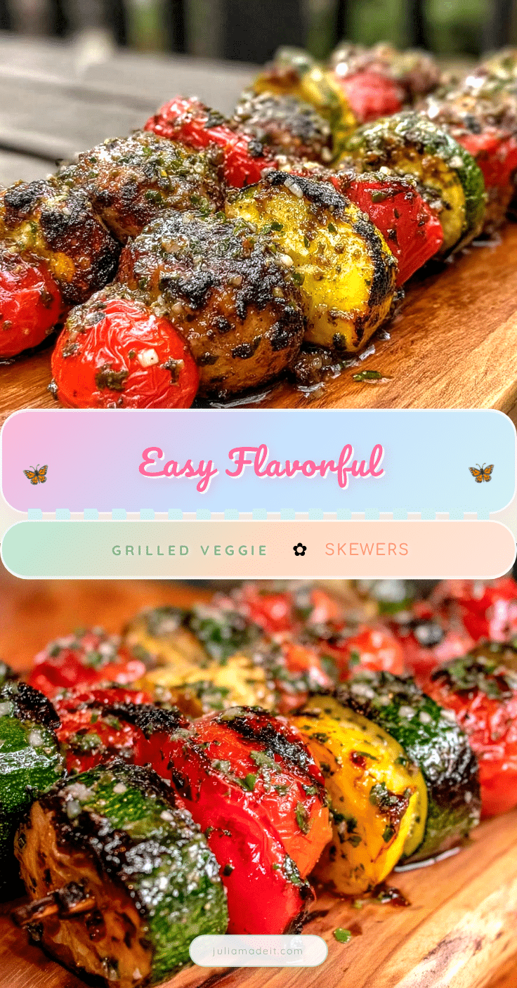 grilled veggie skewers recipe