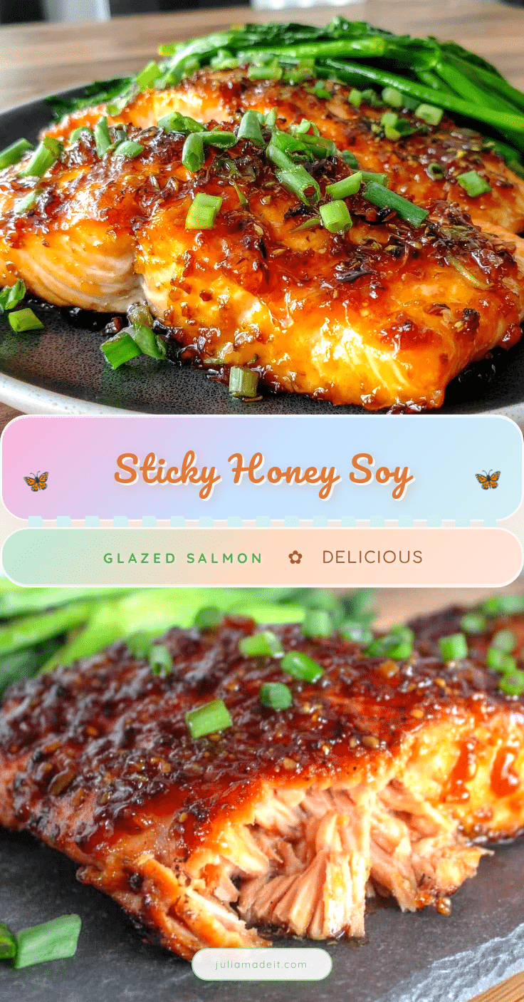 honey soy glazed salmon recipe