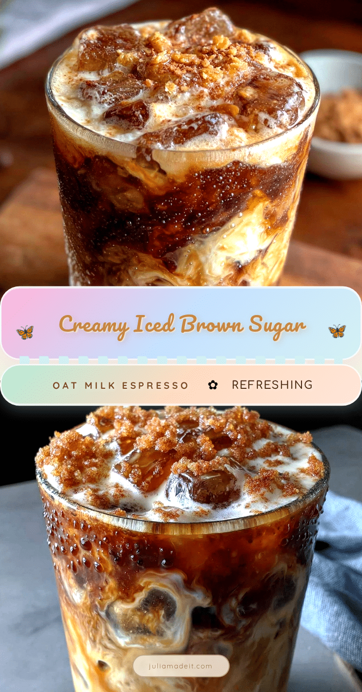 iced brown sugar oat milk shaken espresso recipe
