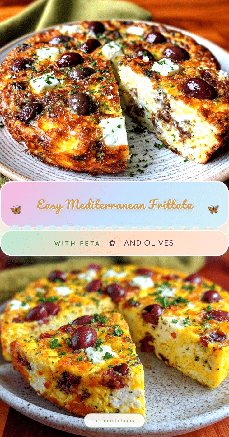 Mediterranean frittata recipe