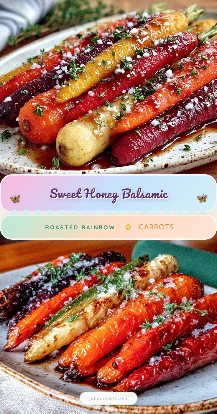 roasted rainbow carrots recipe