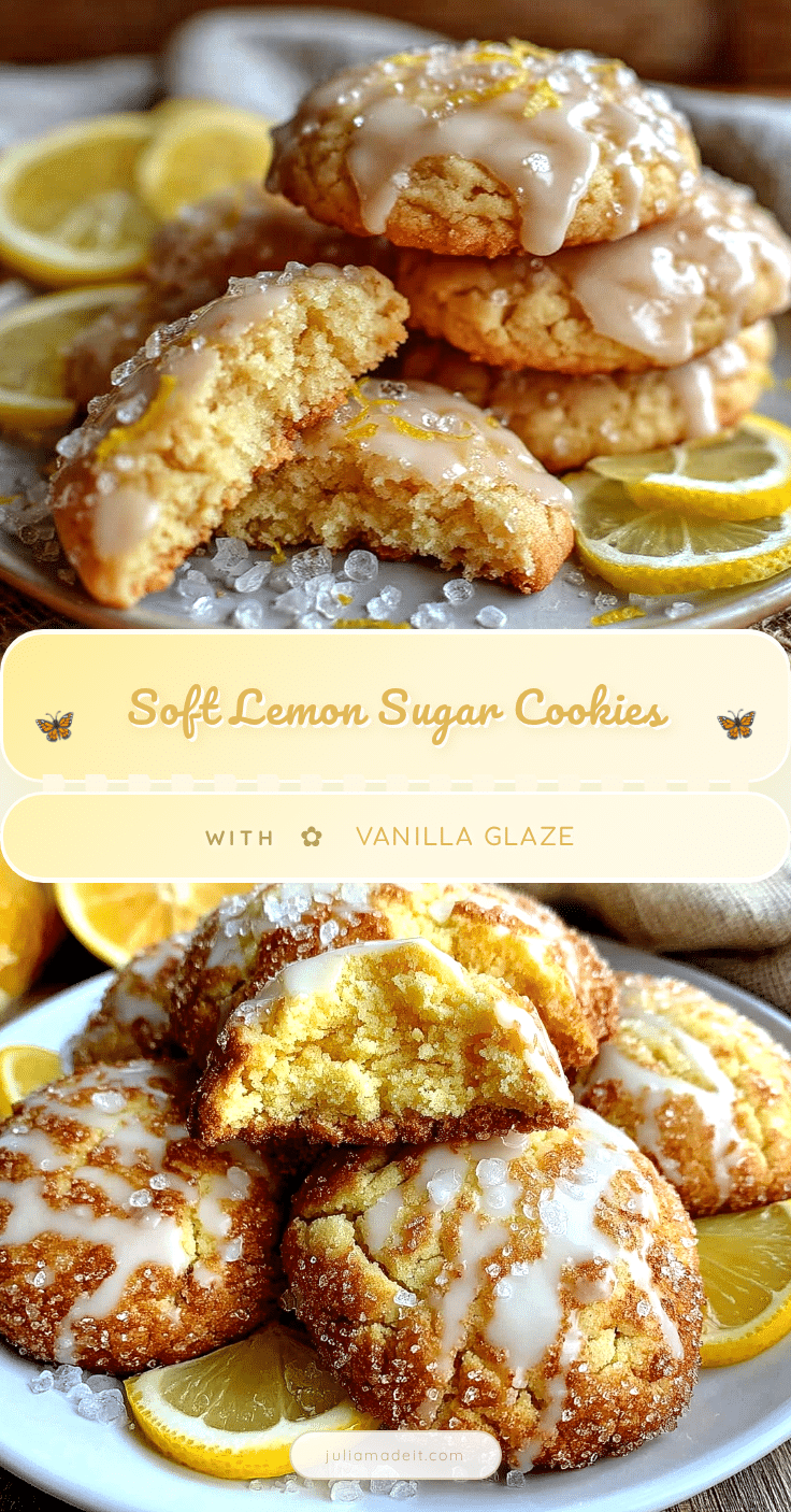 tender lemon sugar cookies recipe