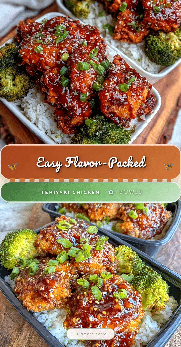 teriyaki chicken and rice containers recipe