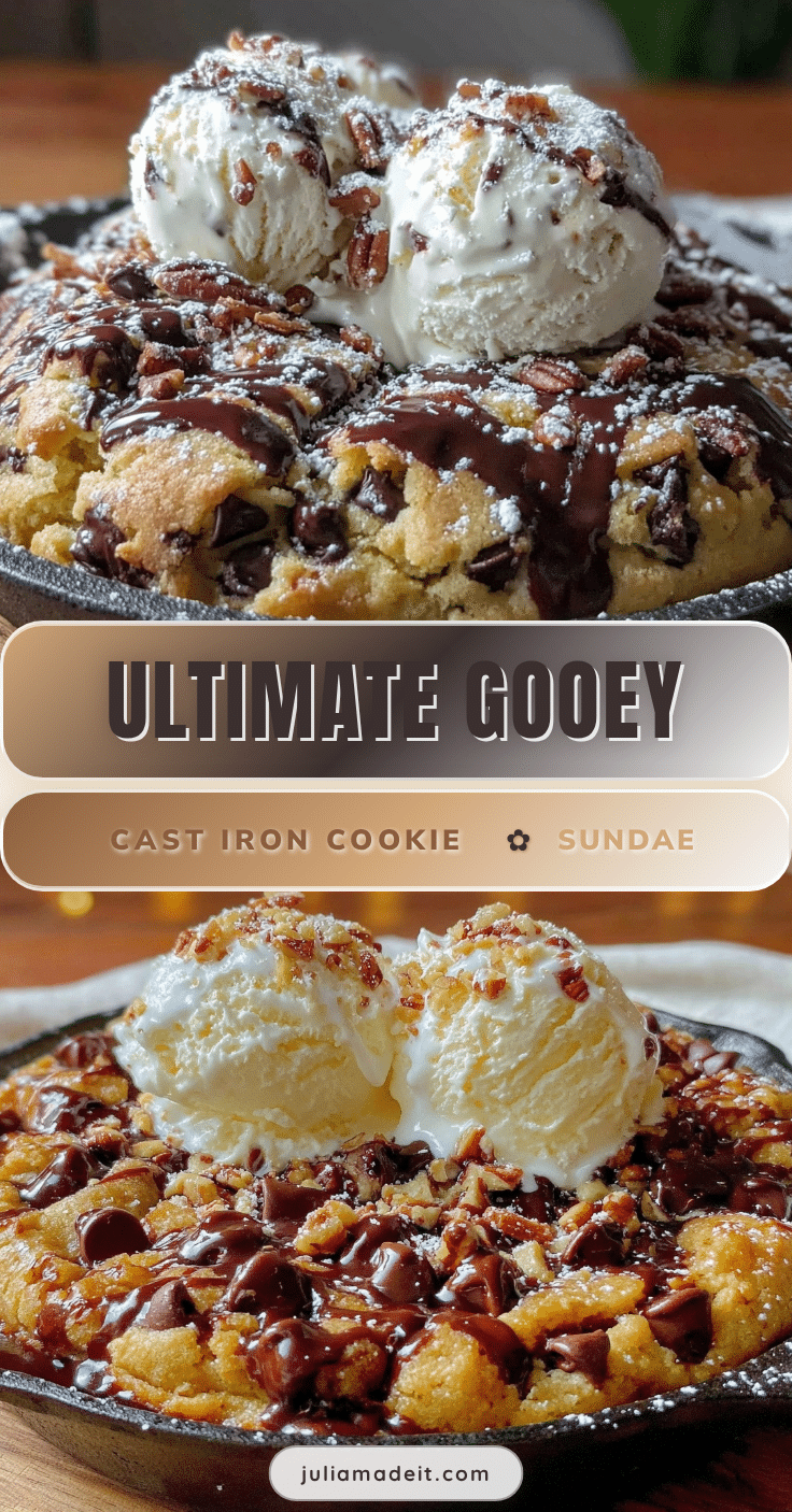 cast iron skillet chocolate chip cookie recipe