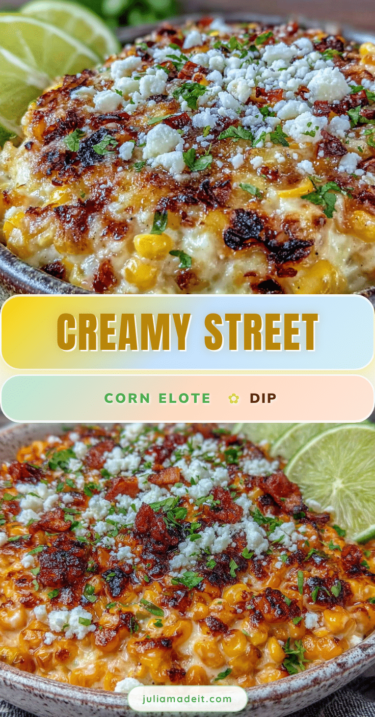 creamy street corn elote dip recipe