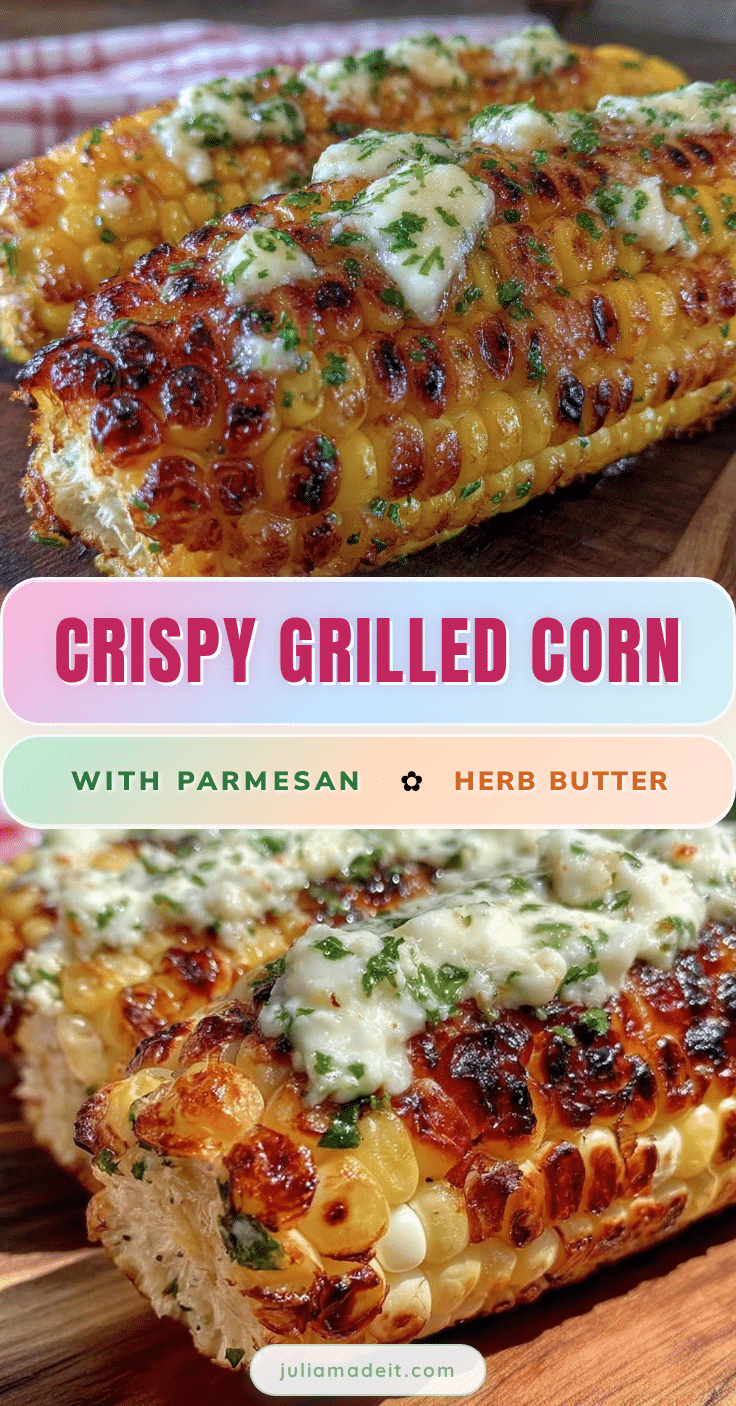 crispy grilled corn on the cob recipe