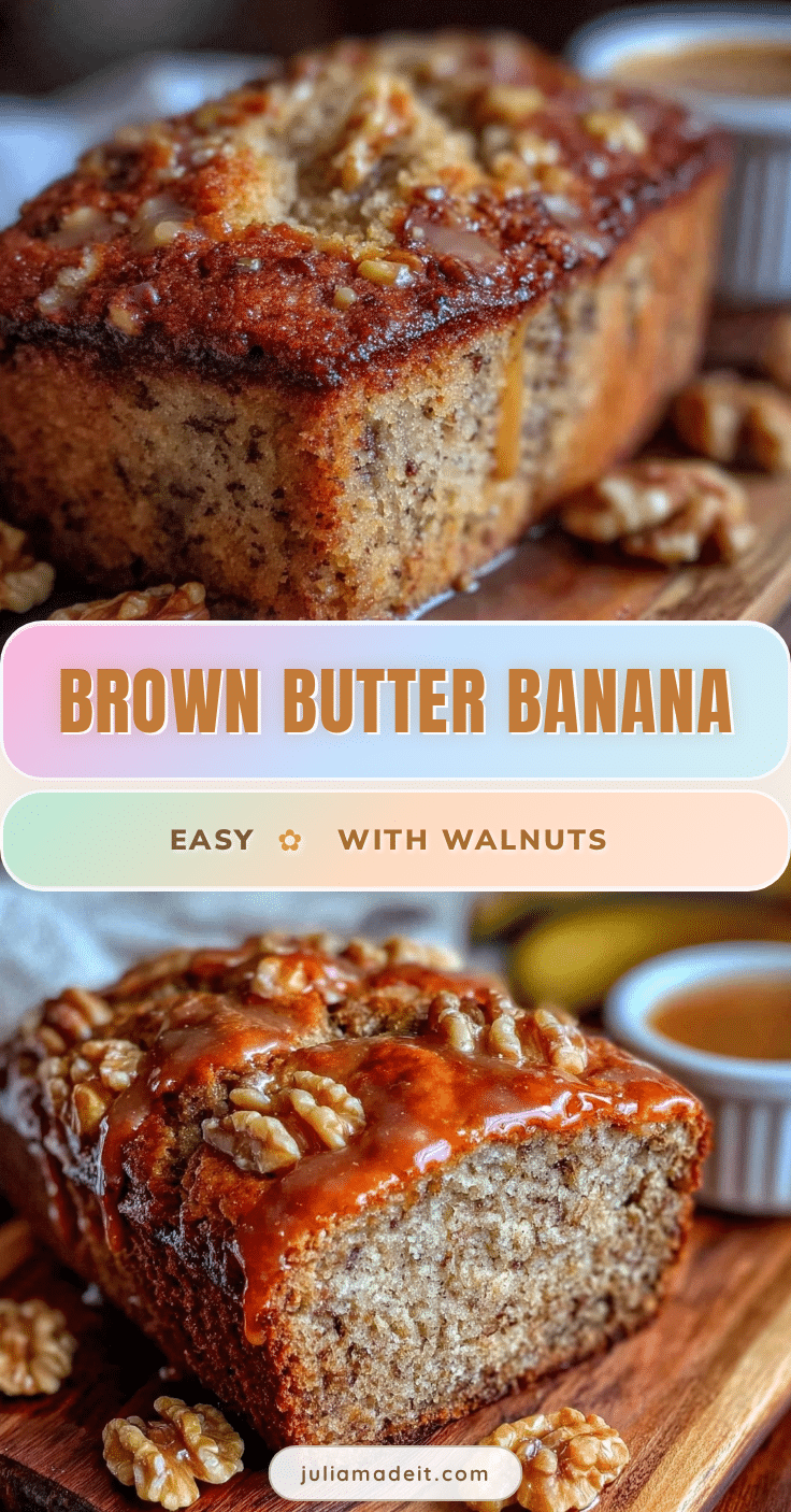 easy one-bowl banana bread recipe