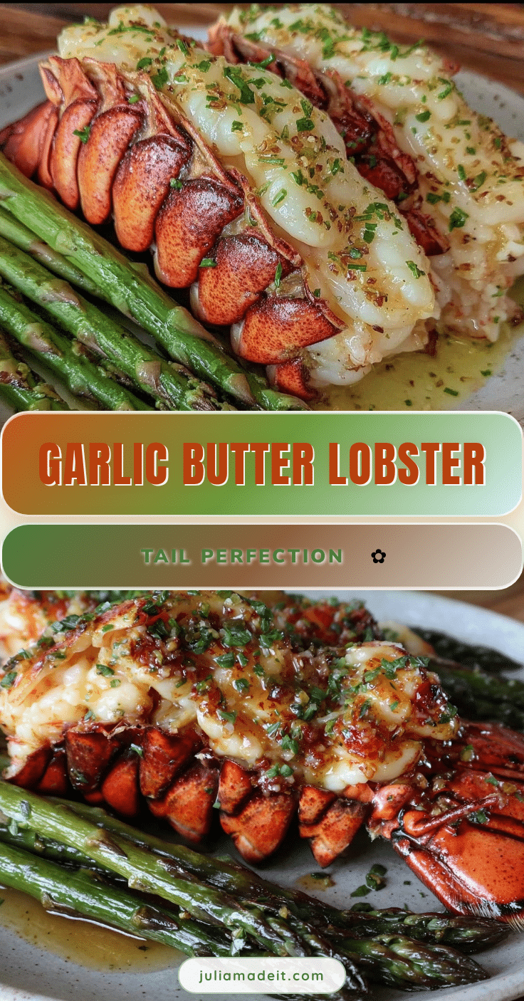 garlic butter lobster tail recipe