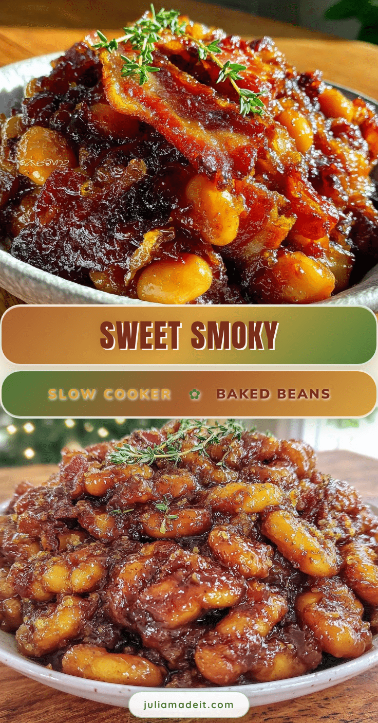slow cooker baked beans recipe
