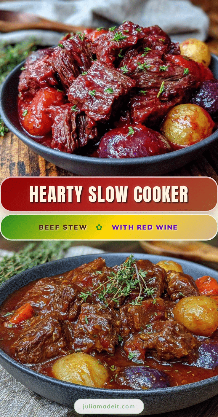 slow cooker beef stew recipe