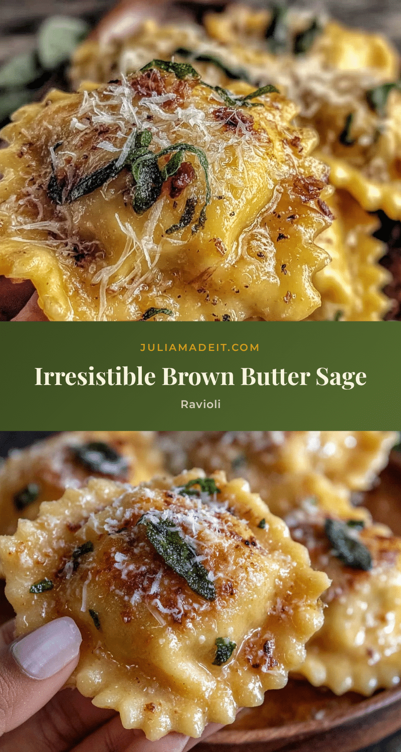 brown butter sage butternut squash ravioli recipe